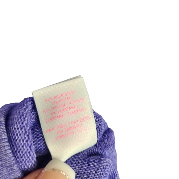 LOVE PINK Victorias Secret Womens Medium Off Shoulder Sweater 86 Long Sleeve Top - Picture 5 of 5